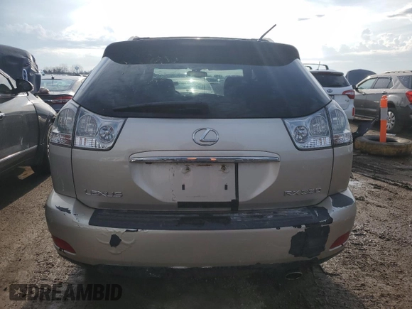 2006 Lexus RX 330 with VIN 2T2HA31U26C099353, listed as a Copart auction lot 49808985 with 75,868 mi miles and Salvage Title. Bid and sale history available at carsss.com. Image 6.