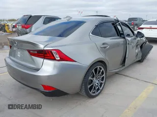 2015 Lexus IS 250 with VIN JTHBF1D27F5050784, listed as a IAAI auction lot 41767657 with 156,349 mi miles. Bid and sale history available at carsss.com. Image 4.
