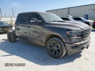 2021 Ram 1500 Limited with VIN 1C6SRFHT0MN553926, listed as a Copart auction lot 49066845 with 107,977 mi miles and Salvage title. Bid and sale history available at DreamBid. Image 4.