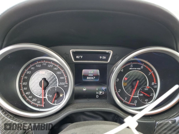 2016 Mercedes-Benz GLE 63 S AMG with VIN 4JGED7FB9GA009033, listed as a Copart auction lot 64547323 with 86,547 mi miles and . Bid and sale history available at DreamBid. Image 9.