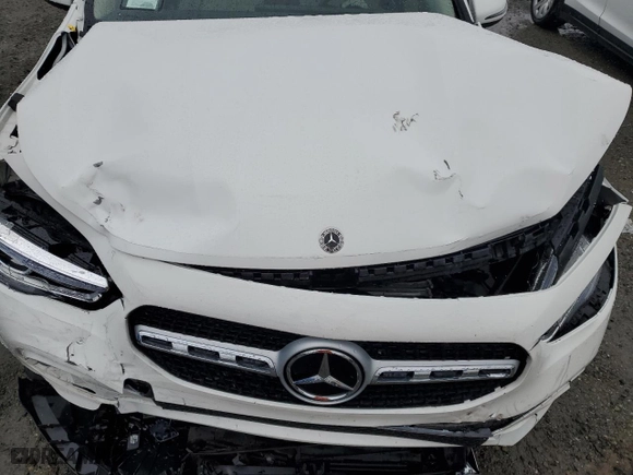 2023 Mercedes-Benz GLA with VIN W1N4N4HBXPJ492369, listed as a Copart auction lot 43422355 with 13,721 mi miles and Salvage Title. Bid and sale history available at carsss.com. Image 12.