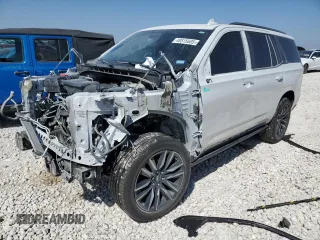 2022 Cadillac Escalade Sport Platinum with VIN 1GYS4GKL5NR185026, listed as a Copart auction lot 52607375 with 55,329 mi miles and Salvage title. Bid and sale history available at DreamBid. Image 1.