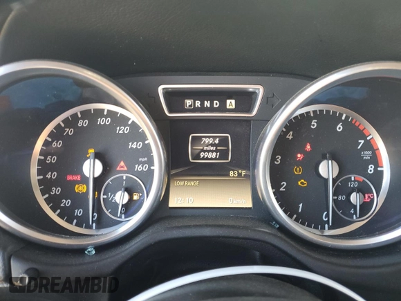 2015 Mercedes-Benz G-Class G 550 with VIN WDCYC3HF3FX237015, listed as a Copart auction lot 69057623 with 99,881 mi miles. Bid and sale history available at carsss.com. Image 9.