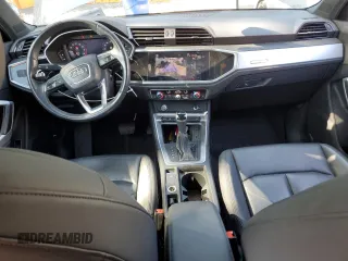 2020 Audi Q3 S line Premium with VIN WA1DECF35L1032280, listed as a Copart auction lot 58786915 with 48,006 mi miles and Salvage title. Bid and sale history available at DreamBid. Image 8.
