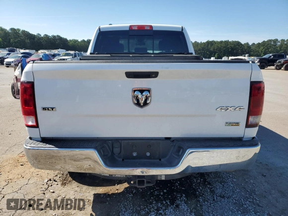 2018 Ram 1500 SLT с VIN 1C6RR7GG4JS307483, выставлен на аукционе Copart как лот 57833485 с пробегом 108 518 миль миль и Списание • Salvage title. История ставок и продаж доступна на DreamBid. Изображение 6.