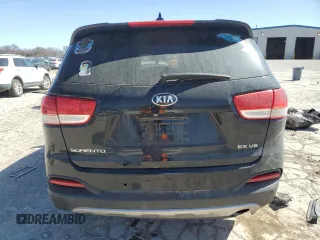 2016 Kia Sorento EX with VIN 5XYPH4A5XGG015778, listed as a Copart auction lot 48188045 with 179,479 mi miles and Salvage Title. Bid and sale history available at DreamBid. Image 6.