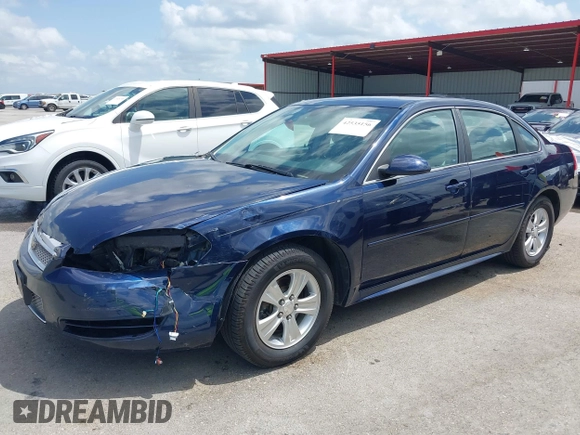 2012 Chevrolet Impala LS Retail with VIN 2G1WA5E3XC1187904, listed as a IAAI auction lot 42535156 with 143,790 mi miles and . Bid and sale history available at DreamBid. Image 19.