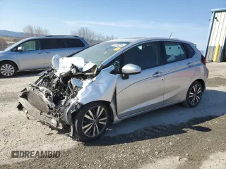2015 Honda Fit EX-L with VIN 3HGGK5H86FM753121, listed as a Copart auction lot 48766205 with 171,981 mi miles and Salvage Title. Bid and sale history available at carsss.com. Image 1.