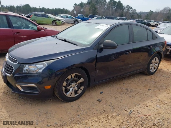 2016 Chevrolet Cruze Limited LS with VIN 1G1PC5SG6G7153070, listed as a IAAI auction lot 41805711 with 109,174 mi miles. Bid and sale history available at carsss.com. Image 2.