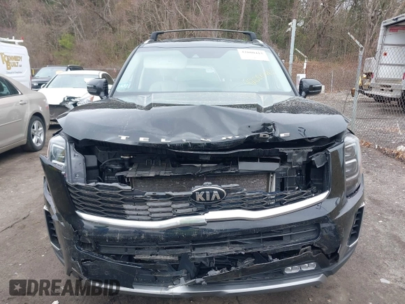 2020 Kia Telluride SX with VIN 5XYP5DHC5LG079332, listed as a IAAI auction lot 42080415 with 60,695 mi miles and . Bid and sale history available at carsss.com. Image 12.