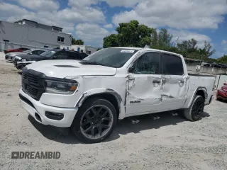 2021 Ram 1500 Laramie z VIN 1C6RREJTXMN814823, wystawiony jako Copart lot #54004825 z przebiegiem 17 224 mil mil oraz Nie do naprawy • Non repairable. Historia ofert i sprzedaży dostępna na DreamBid. Obrazek 1.