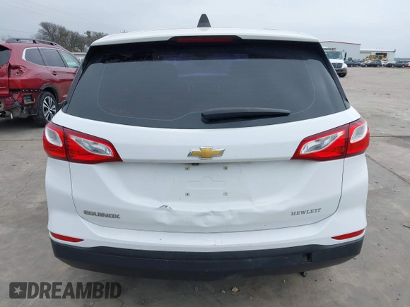 2020 Chevrolet Equinox LS with VIN 3GNAXHEV3LS716138, listed as a IAAI auction lot 41560566 with 87,671 mi miles. Bid and sale history available at carsss.com. Image 17.
