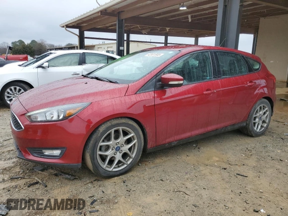 2015 Ford Focus SE with VIN 1FADP3K24FL381975, listed as a Copart auction lot 42531555 with 58,601 mi miles and Salvage Title. Bid and sale history available at carsss.com. Image 1.