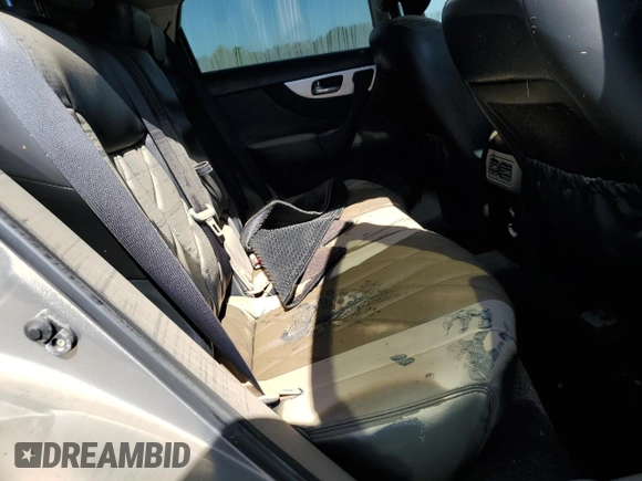 2010 Infiniti FX35 with VIN JN8AS1MW7AM852623, listed as a Copart auction lot 73722804 with 0 mi miles and Salvage Title. Bid and sale history available at carsss.com. Image 12.