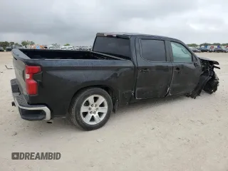 2022 Chevrolet Silverado 1500 LT with VIN 1GCPACEK3NZ571055, listed as a Copart auction lot 78841434 with 32,284 mi miles and Salvage Title. Bid and sale history available at carsss.com. Image 3.