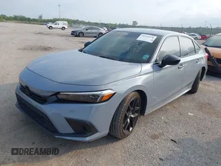 2023 Honda Civic Sedan Sport with VIN 2HGFE2F50PH513931, listed as a IAAI auction lot 39351978 with 26,658 mi miles. Bid and sale history available at carsss.com. Image 17.