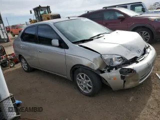 2002 Toyota Prius with VIN JT2BK18U420070077, listed as a Copart auction lot 44792545 with 70,407 mi miles and Salvage Title. Bid and sale history available at carsss.com. Image 4.