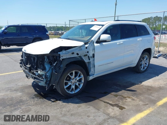 2015 Jeep Grand Cherokee Summit with VIN 1C4RJFJG1FC797711, listed as a IAAI auction lot 42026431 with 101,075 mi miles and . Bid and sale history available at DreamBid. Image 18.