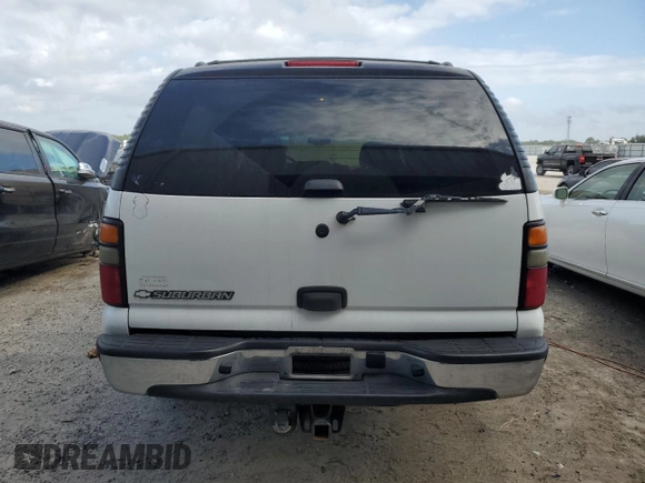 2006 Chevrolet Suburban LS with VIN 1GNEC16Z26J103424, listed as a Copart auction lot 77138094 with 234,259 mi miles and Salvage Title. Bid and sale history available at carsss.com. Image 6.