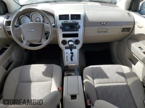 2007 Dodge Caliber SXT with VIN 1B3HB48B27D263783, listed as a Copart auction lot 53116575 with 164,533 mi miles and Salvage Title. Bid and sale history available at DreamBid. Image 8.