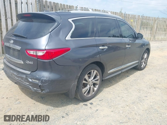 2014 Infiniti QX60 с VIN 5N1AL0MM5EC505512, выставлен на аукционе IAAI как лот 42207094 с пробегом 182 530 миль миль и . История ставок и продаж доступна на DreamBid. Изображение 4.