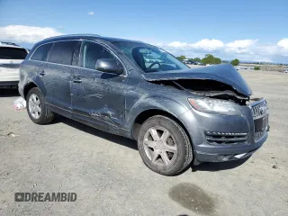 2015 Audi Q7 Premium z VIN WA1CGAFE1FD011120, wystawiony jako Copart lot #52003715 z przebiegiem 192 159 mil mil oraz Szkoda całkowita • Salvage title. Historia ofert i sprzedaży dostępna na DreamBid. Obrazek 4.