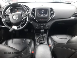 2019 Jeep Cherokee Latitude Plus with VIN 1C4PJLLBXKD490291, listed as a Copart auction lot 48902625 with 48,128 mi miles and Salvage Title. Bid and sale history available at carsss.com. Image 8.