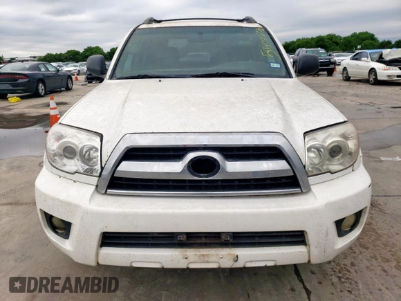 2007 Toyota 4Runner SR5 with VIN JTEZU14R078071071, listed as a Copart auction lot 56022775 with Not Provided miles and Clean Title. Bid and sale history available at DreamBid. Image 5.
