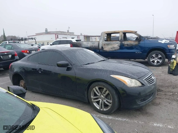 2009 Infiniti G37 Coupe Journey with VIN JNKCV64E19M606659, listed as a IAAI auction lot 41489574 with NaN miles. Bid and sale history available at carsss.com. Image 13.