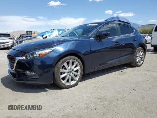2017 Mazda 3 Touring with VIN 3MZBN1L71HM149340, listed as a Copart auction lot 60093215 with 71,060 mi miles and Salvage title. Bid and sale history available at DreamBid. Image 1.