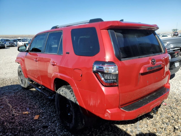 2022 Toyota 4Runner SR5 Premium with VIN JTENU5JR8N6048608, listed as a Copart auction lot 44223585 with 49,084 mi miles and Clean Title. Bid and sale history available at carsss.com. Image 2.