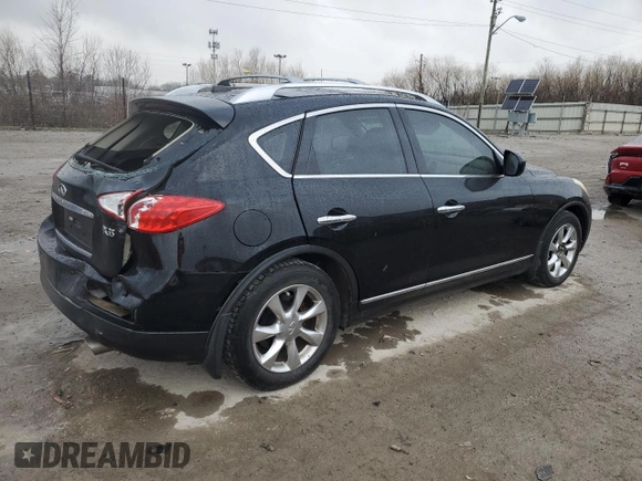 2008 Infiniti EX Journey with VIN JNKAJ09F58M359792, listed as a Copart auction lot 49978085 with 234,612 mi miles and Salvage Title. Bid and sale history available at DreamBid. Image 3.