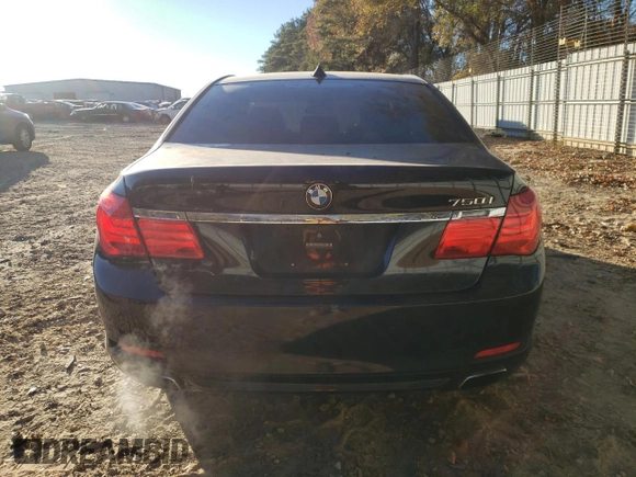 2009 BMW 7 Series 750i with VIN WBAKA83559CY33152, listed as a Copart auction lot 83770114 with 126,610 mi miles and Salvage title. Bid and sale history available at DreamBid. Image 6.