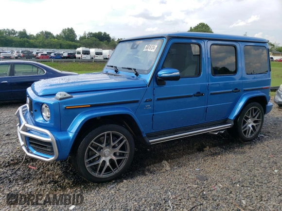 2024 Mercedes-Benz G 63 AMG with VIN W1NYC7HJ3RX508444, listed as a Copart auction lot 60316124 with 1,182 mi miles and Clean Title. Bid and sale history available at DreamBid. Image 1.