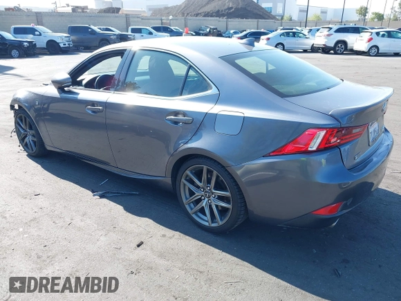 2016 Lexus IS 200t with VIN JTHBA1D21G5032765, listed as a IAAI auction lot 42139459 with 57,587 mi miles and . Bid and sale history available at DreamBid. Image 3.