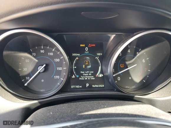 2017 Jaguar XE 35t Prestige with VIN SAJAK4BV7HA948384, listed as a Copart auction lot 59869154 with 71,162 mi miles and Clean Title. Bid and sale history available at carsss.com. Image 9.