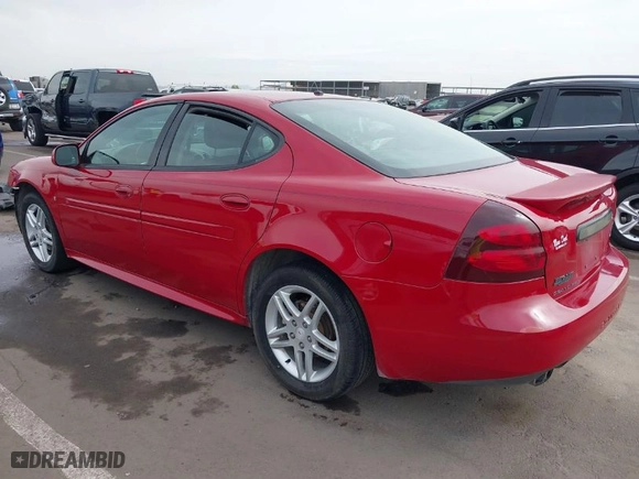2007 Pontiac Grand Prix GT with VIN 2G2WR554571184153, listed as a IAAI auction lot 41882048 with 107,278 mi miles. Bid and sale history available at carsss.com. Image 3.