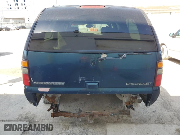 2005 Chevrolet Suburban Z71 with VIN 3GNFK16Z05G142794, listed as a Copart auction lot 52546295 with 0 mi miles and Salvage Title. Bid and sale history available at carsss.com. Image 6.
