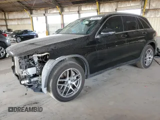 2016 Mercedes-Benz GLC with VIN WDC0G4JBXGF111112, listed as a Copart auction lot 51819175 with 156,288 mi miles and Salvage Title. Bid and sale history available at carsss.com. Image 1.