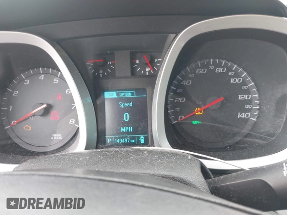 2015 Chevrolet Equinox LT with VIN 2GNALBEK8F6308008, listed as a IAAI auction lot 42107879 with 149,497 mi miles. Bid and sale history available at carsss.com. Image 7.