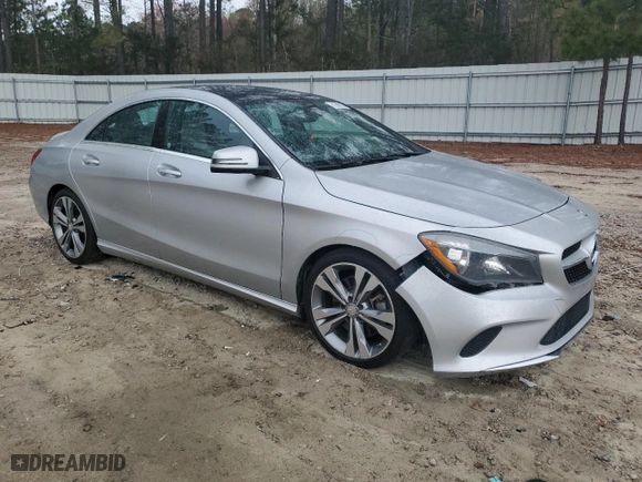 2017 Mercedes-Benz CLA with VIN WDDSJ4EB5HN430750, listed as a Copart auction lot 51248175 with 89,981 mi miles and Salvage Title. Bid and sale history available at carsss.com. Image 4.