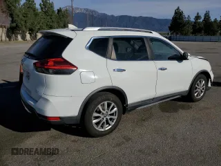 2017 Nissan Rogue SV with VIN KNMAT2MT5HP514280, listed as a Copart auction lot 47095455 with 144,396 mi miles and Salvage title. Bid and sale history available at DreamBid. Image 3.