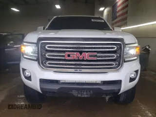 2015 GMC Canyon 4WD SLE with VIN 1GTG6BE36F1187064, listed as a Copart auction lot 46594735 with 109,987 mi miles and Salvage Title. Bid and sale history available at carsss.com. Image 5.