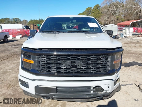 2024 Ford F-150 STX with VIN 1FTFW2L51RKD62920, listed as a IAAI auction lot 41362255 with 12,937 mi miles and . Bid and sale history available at carsss.com. Image 12.
