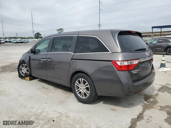 2013 Honda Odyssey EX with VIN 5FNRL5H43DB051650, listed as a Copart auction lot 50353545 with 136,693 mi miles and Salvage Title. Bid and sale history available at carsss.com. Image 2.