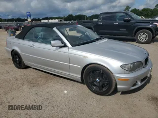 2004 BMW 3 Series 330Ci with VIN WBABW53434PJ95105, listed as a Copart auction lot 60724975 with 75,735 mi miles and Salvage title. Bid and sale history available at DreamBid. Image 4.
