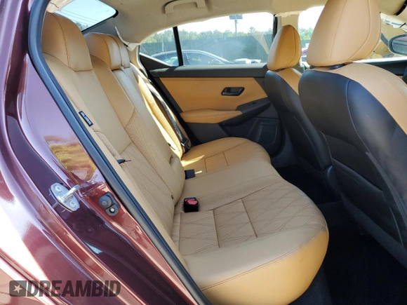 2024 Nissan Sentra SV with VIN 3N1AB8CV1RY382632, listed as a Copart auction lot 55803925 with 14,721 mi miles and Salvage title. Bid and sale history available at DreamBid. Image 10.