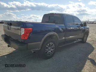 2016 Nissan Titan SV with VIN 1N6BA1F25GN508642, listed as a Copart auction lot 50738195 with 109,527 mi miles and Salvage title. Bid and sale history available at DreamBid. Image 3.