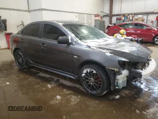 2009 Mitsubishi Lancer with VIN JA3AV66V39U609714, listed as a Copart auction lot 44580795 with Not Provided miles and Salvage Title. Bid and sale history available at DreamBid. Image 4.