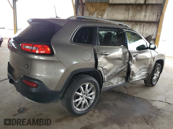2018 Jeep Cherokee Limited with VIN 1C4PJMDX3JD576606, listed as a Copart auction lot 50988845 with 128,653 mi miles and Salvage Title. Bid and sale history available at carsss.com. Image 3.